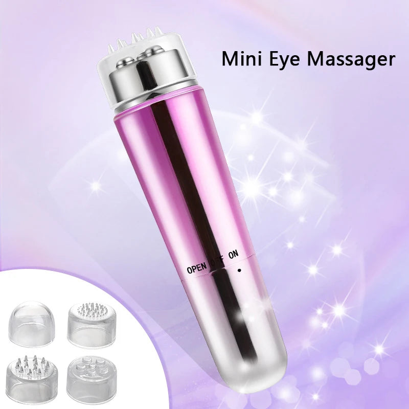 4 in 1 Electric Eye Massager Beauty Device Eye Cream Accelerate Absorption Lifting and Tightening Wrinkles Reduce Dark Circles