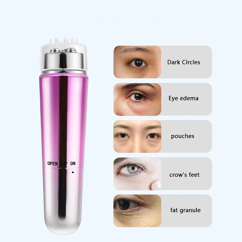 4 in 1 Electric Eye Massager Beauty Device Eye Cream Accelerate Absorption Lifting and Tightening Wrinkles Reduce Dark Circles