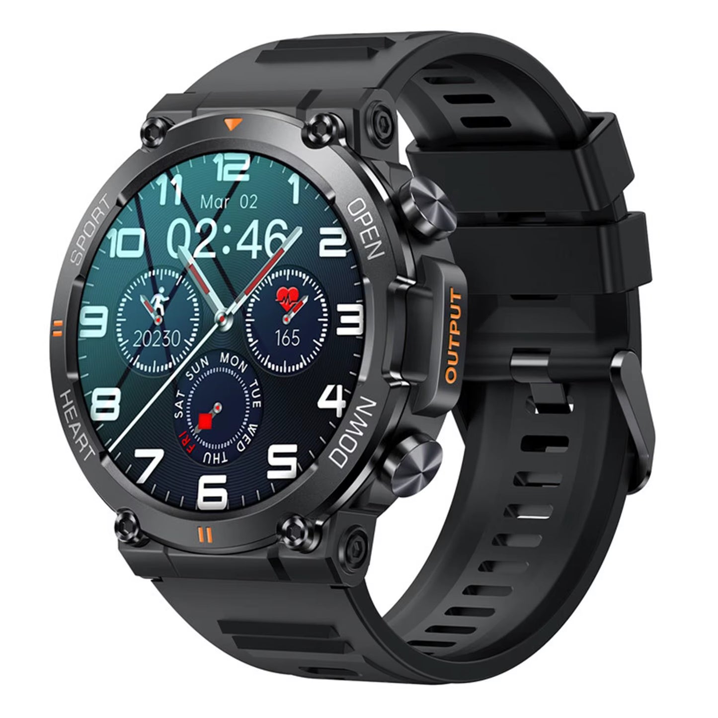 Reloj inteligente deportivo K56Pro para hombre.