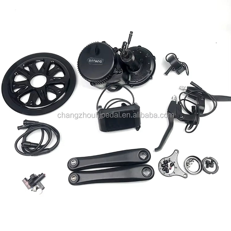 Kit de conversión de bicicleta eléctrica BBS02, motor de tracción media, 48V750