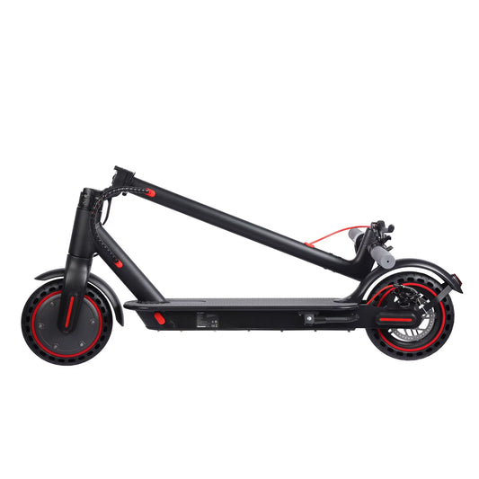 Scooter eléctrico plegable para adultos, Motor de cubo trasero 3 engranajes de velocidad.