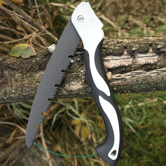 Sierra plegable ergonómica de acero SK5 con cerradura de seguridad