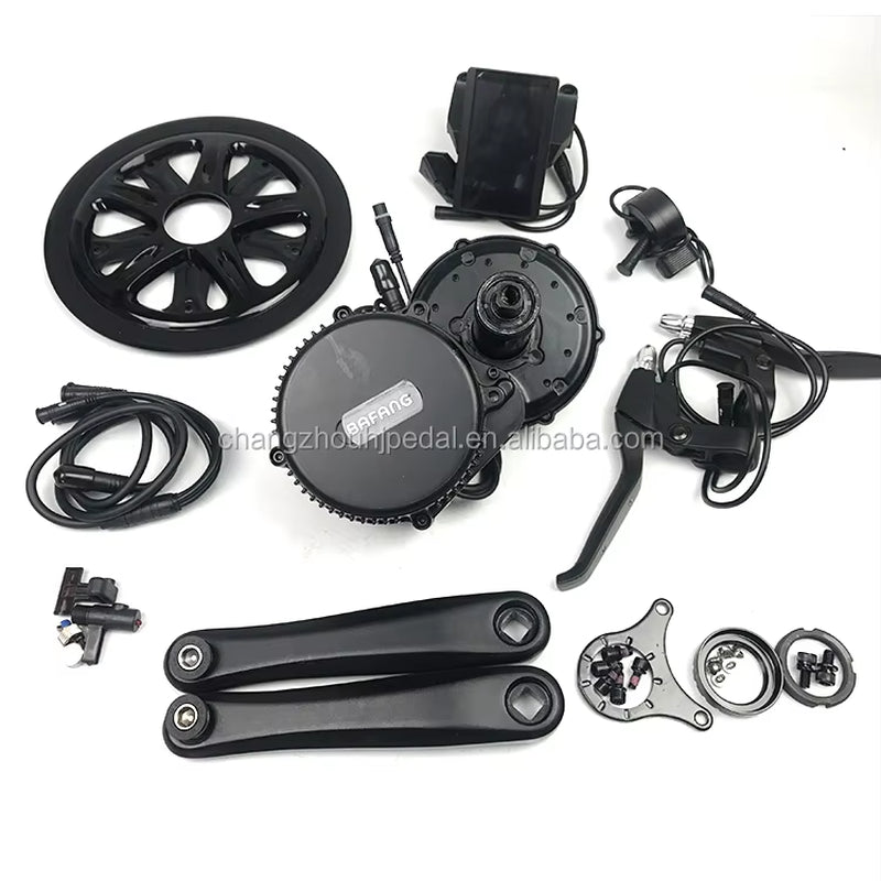 Kit de conversión de bicicleta eléctrica BBS02, motor de tracción media, 48V750