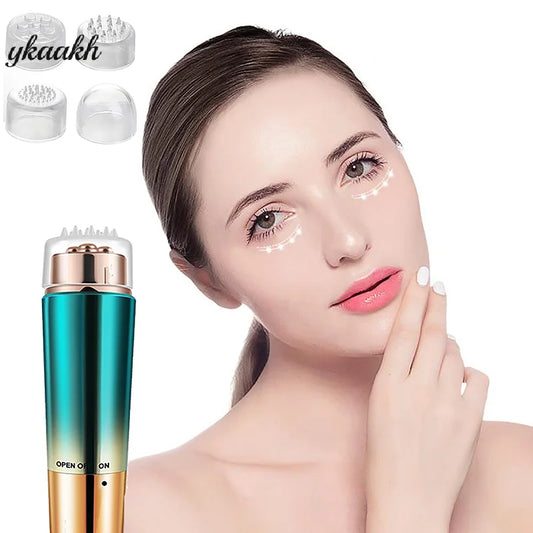 4 in 1 Electric Eye Massager Beauty Device Eye Cream Accelerate Absorption Lifting and Tightening Wrinkles Reduce Dark Circles