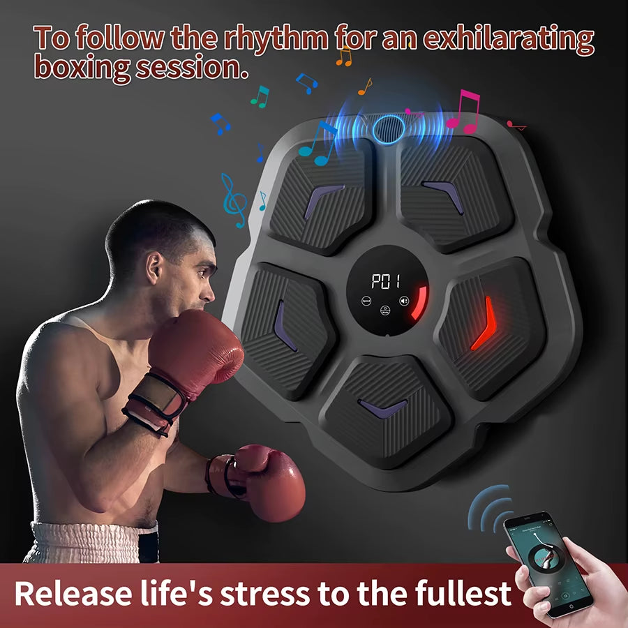 Máquina De Boxeo inteligente, Pared Musical, deportes para padres e hijos, máquina De boxeo, respuesta, ritmo, Muay Thai, bolsa De boxeo De entrenamiento