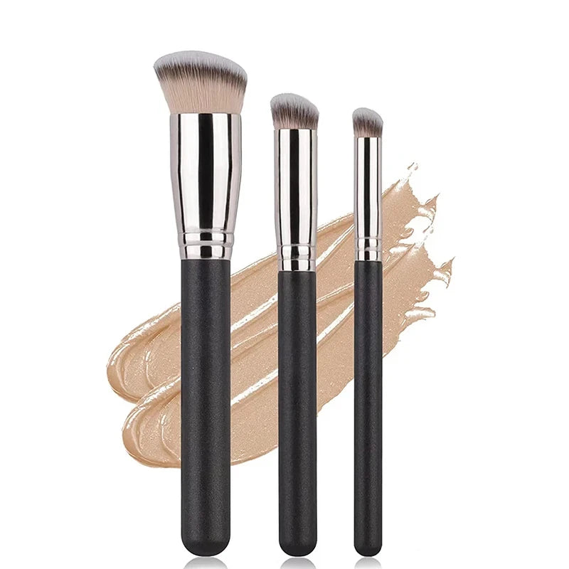 Foundation Concealer Brush Premium Contour Blusher Brushes Flawless under Eye Dense Face Makeup Brush for Blending
