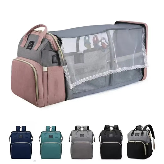Mochila para bebé de gran capacidad.