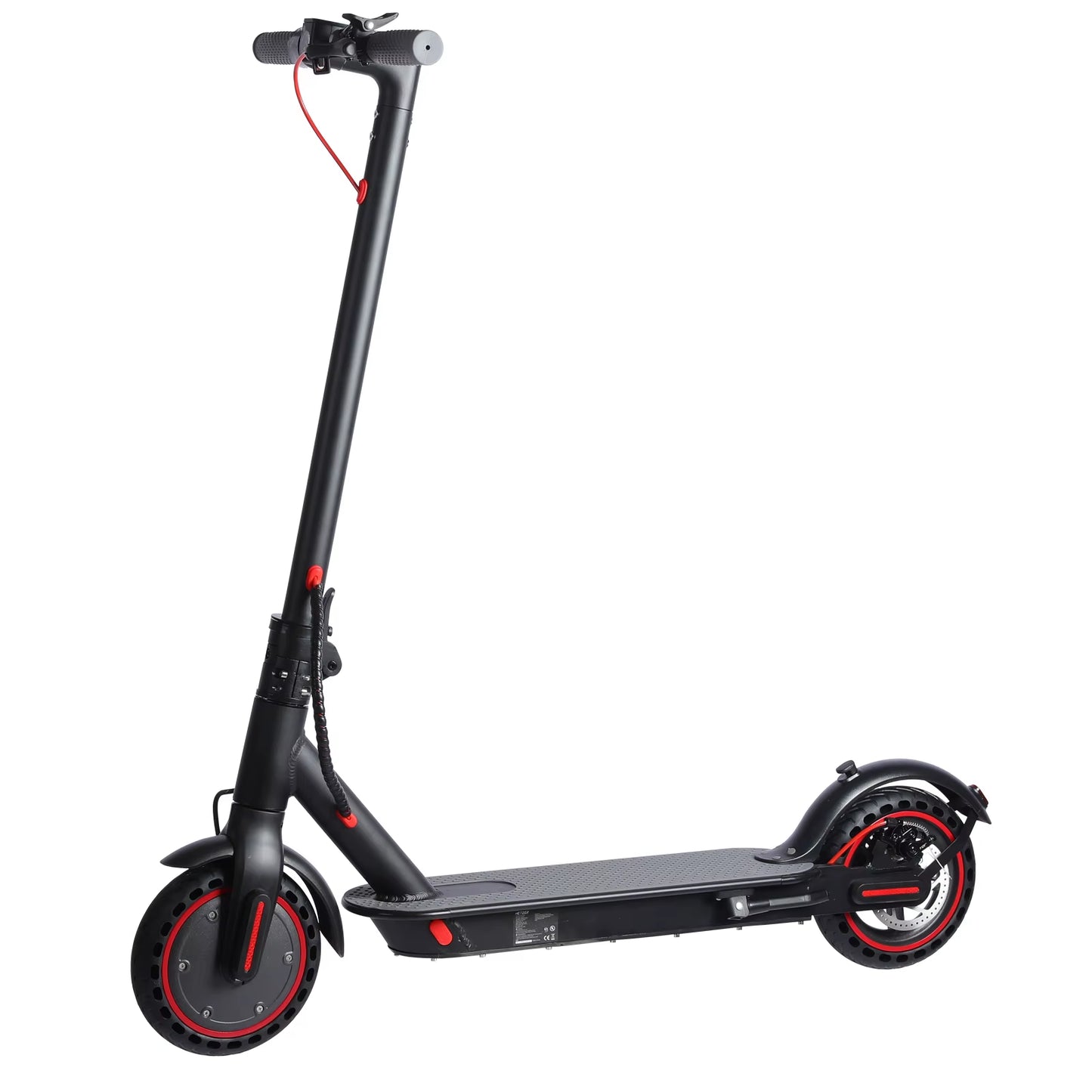 Scooter eléctrico plegable para adultos, Motor de cubo trasero 3 engranajes de velocidad.