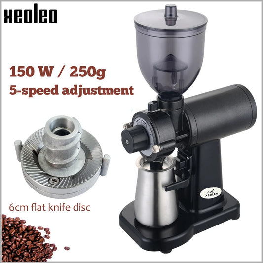 Espresso Coffee Grinder Electric Coffee Grinder Flat Burr Grinder Household Espresso Machine Coffee Bean Miller 220V/110V