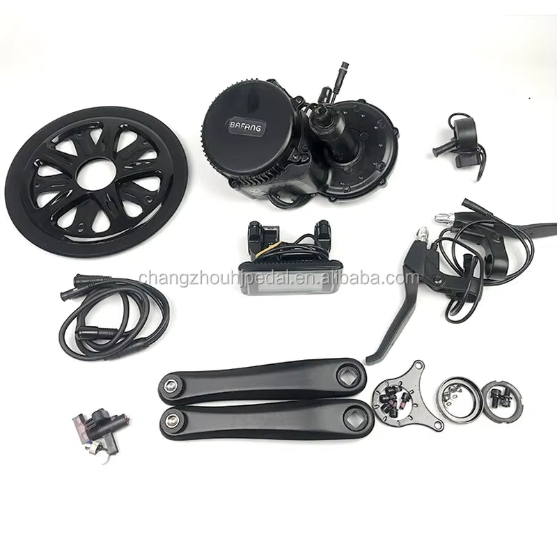 Kit de conversión de bicicleta eléctrica BBS02, motor de tracción media, 48V750