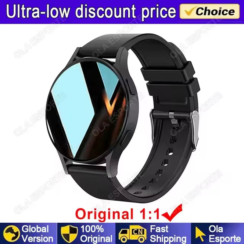 Nuevo para Samsung Galaxy Watch 7 NFC reloj inteligente hombres mujeres Bluetooth llamada HD 360*360 pantalla llamada de voz GPS relojes deportivos M10